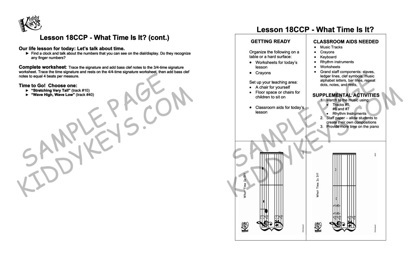 Level Two Curriculum Package